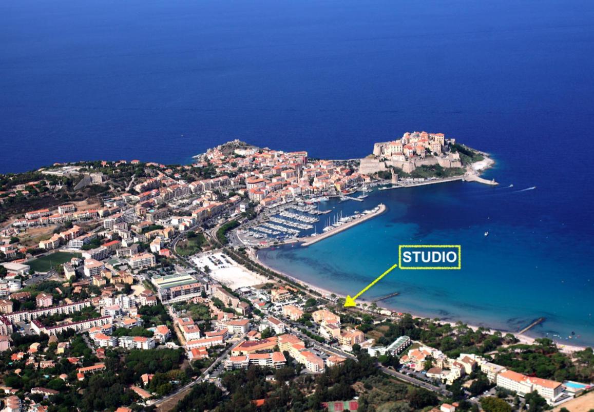 Appartement Ou Studio La Mer & La Plage A Vos Pieds Calvi Calvi  Kültér fotó